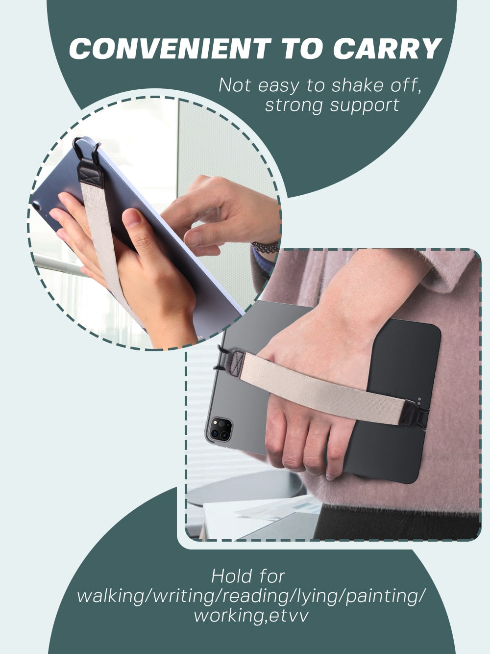 Tablet Hand-strap Stand Holder