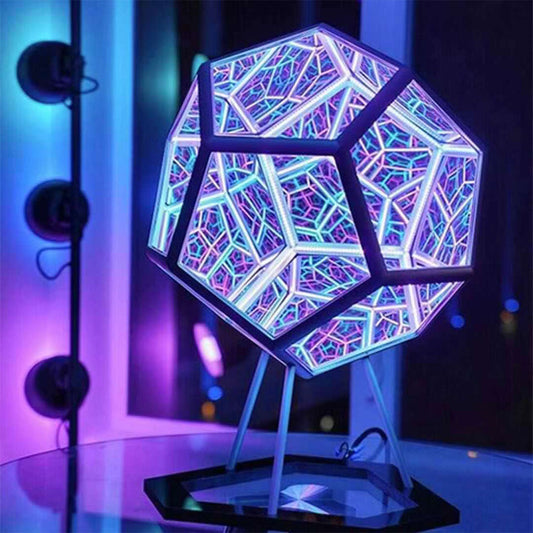 The InfiniteX Dodecahedron Color Art Light
