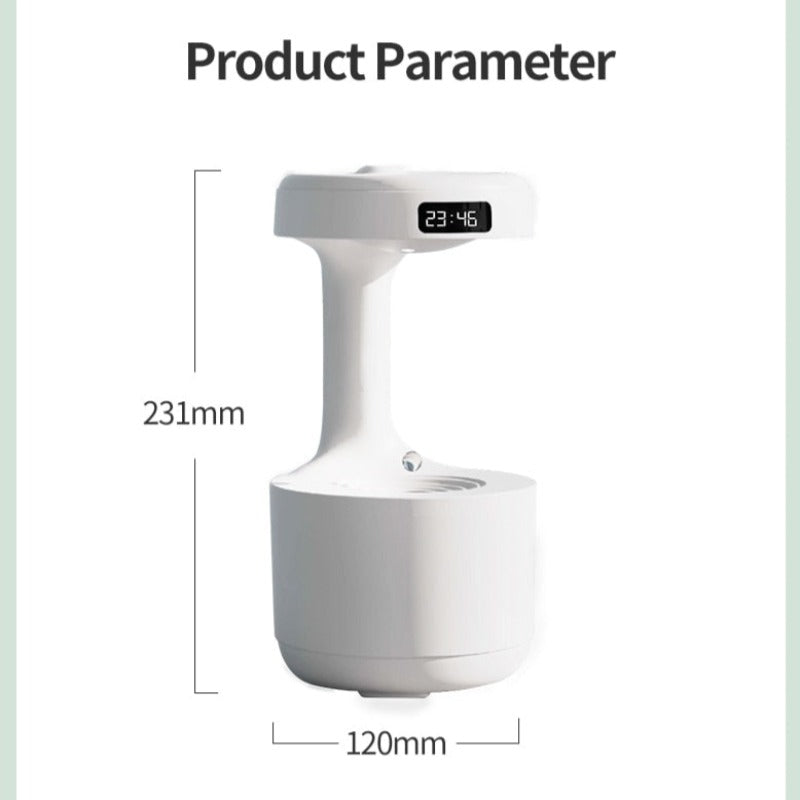 800ML Ultrasonic Anti-Gravity Air Humidifier