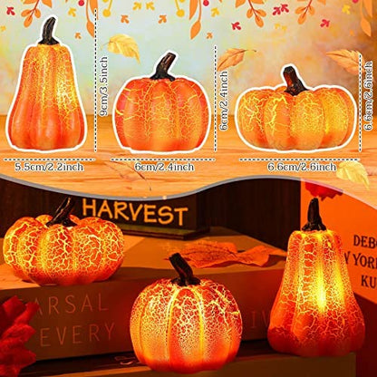 LED Jack-O-Lanterns for Halloween Decoration
